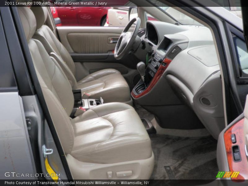 Mineral Green Metallic / Ivory 2001 Lexus RX 300 AWD