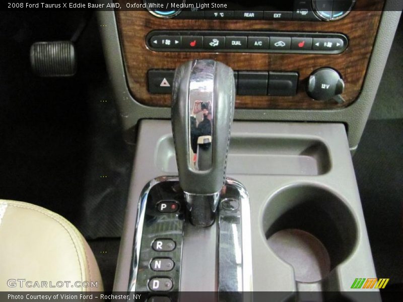 Oxford White / Medium Light Stone 2008 Ford Taurus X Eddie Bauer AWD