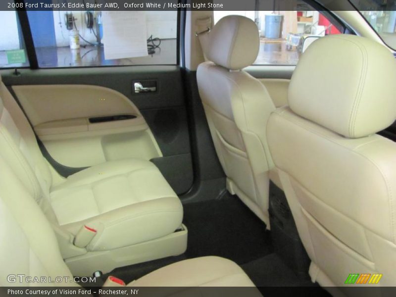 Oxford White / Medium Light Stone 2008 Ford Taurus X Eddie Bauer AWD