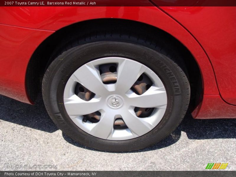 Barcelona Red Metallic / Ash 2007 Toyota Camry LE