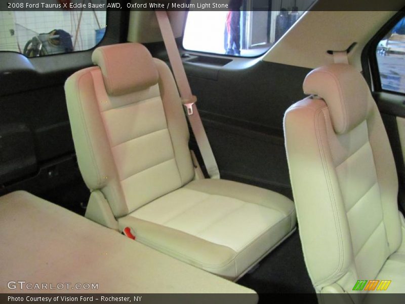 Oxford White / Medium Light Stone 2008 Ford Taurus X Eddie Bauer AWD