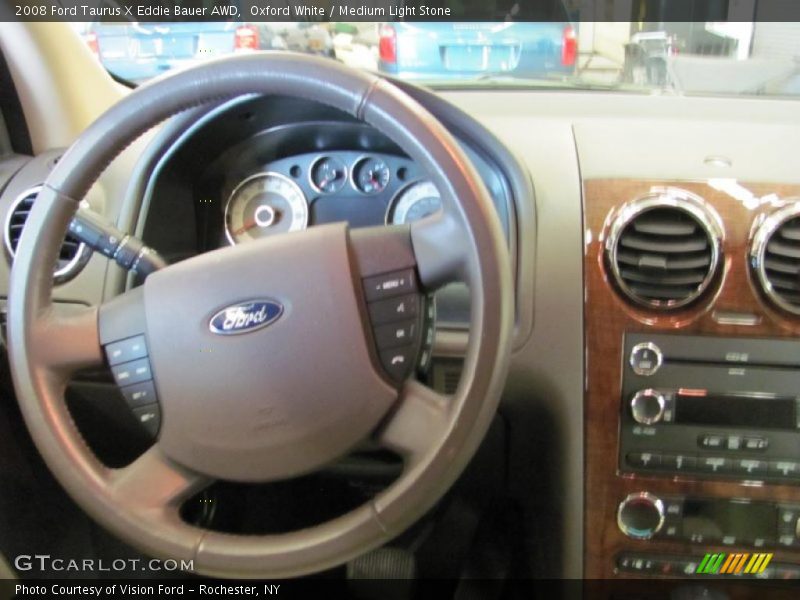 Oxford White / Medium Light Stone 2008 Ford Taurus X Eddie Bauer AWD