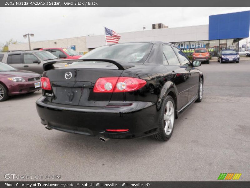 Onyx Black / Black 2003 Mazda MAZDA6 s Sedan