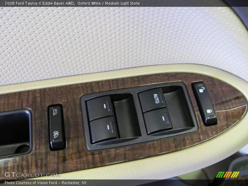 Oxford White / Medium Light Stone 2008 Ford Taurus X Eddie Bauer AWD