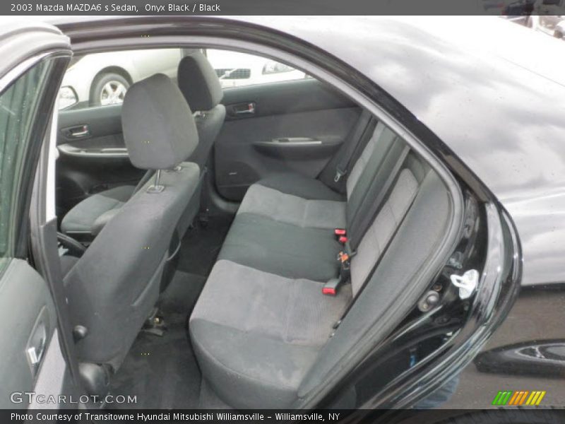 Onyx Black / Black 2003 Mazda MAZDA6 s Sedan