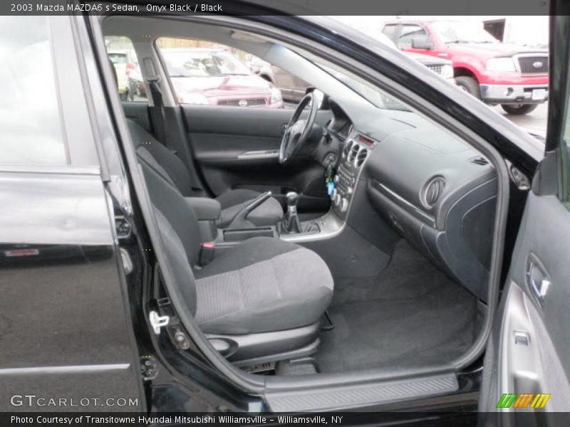 Onyx Black / Black 2003 Mazda MAZDA6 s Sedan