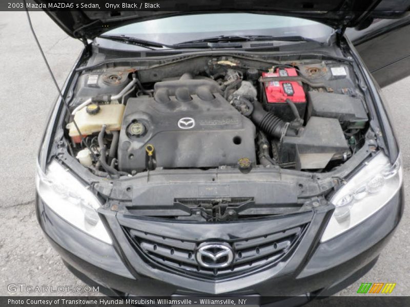 Onyx Black / Black 2003 Mazda MAZDA6 s Sedan