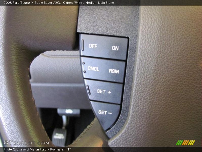 Oxford White / Medium Light Stone 2008 Ford Taurus X Eddie Bauer AWD