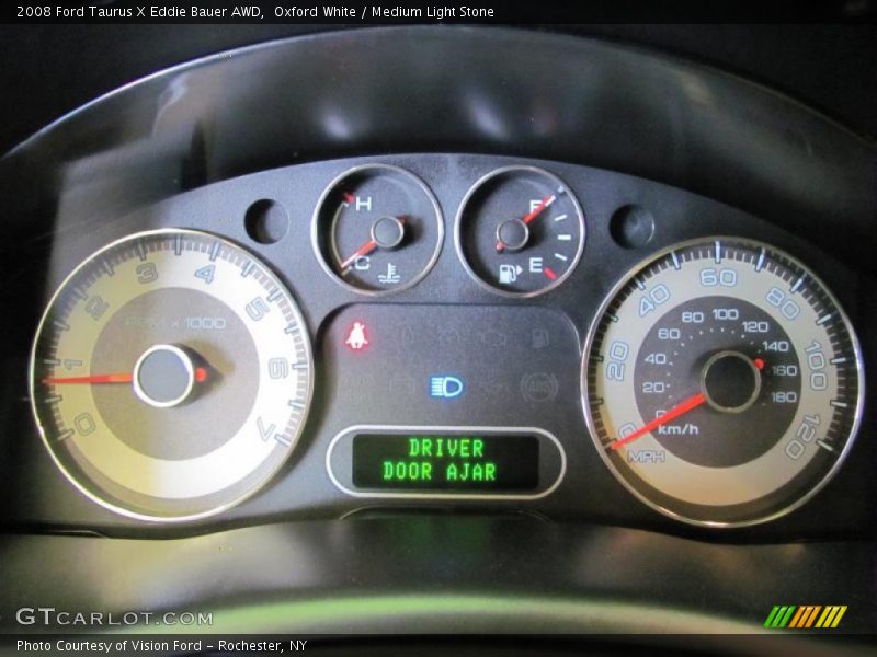 Oxford White / Medium Light Stone 2008 Ford Taurus X Eddie Bauer AWD