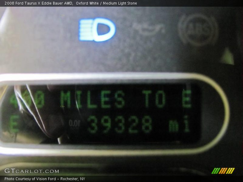 Oxford White / Medium Light Stone 2008 Ford Taurus X Eddie Bauer AWD