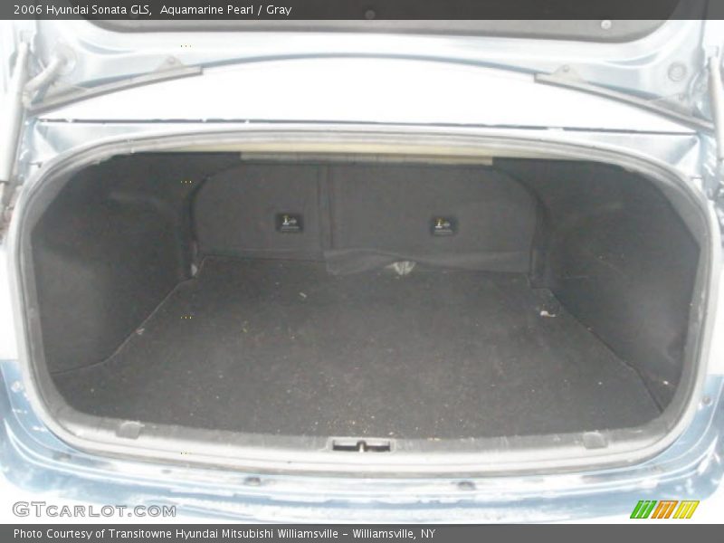 Aquamarine Pearl / Gray 2006 Hyundai Sonata GLS