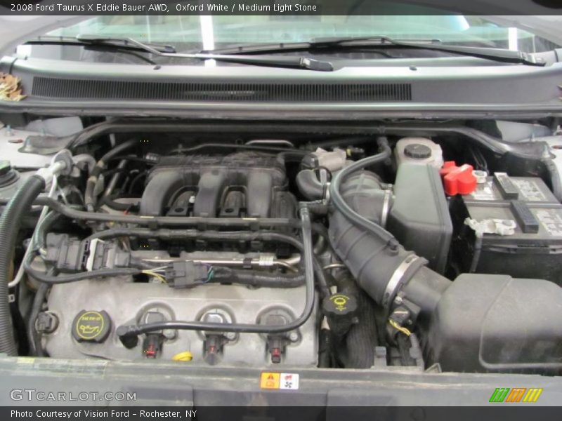 Oxford White / Medium Light Stone 2008 Ford Taurus X Eddie Bauer AWD