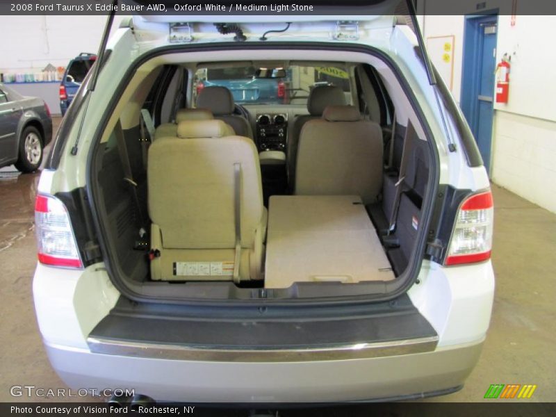 Oxford White / Medium Light Stone 2008 Ford Taurus X Eddie Bauer AWD