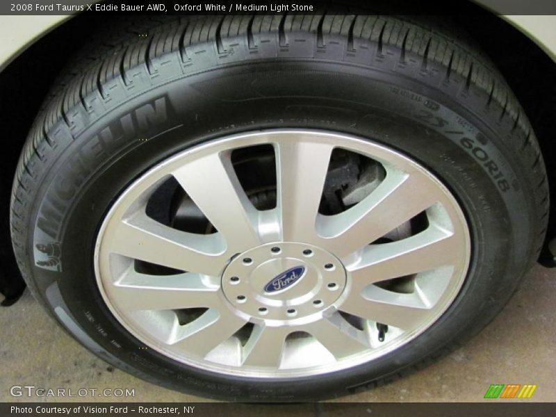 Oxford White / Medium Light Stone 2008 Ford Taurus X Eddie Bauer AWD