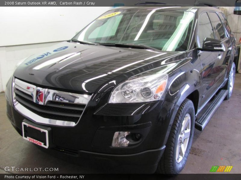 Carbon Flash / Gray 2008 Saturn Outlook XR AWD