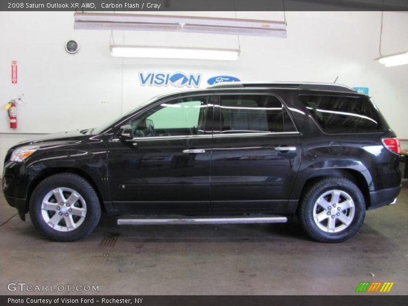 Carbon Flash / Gray 2008 Saturn Outlook XR AWD
