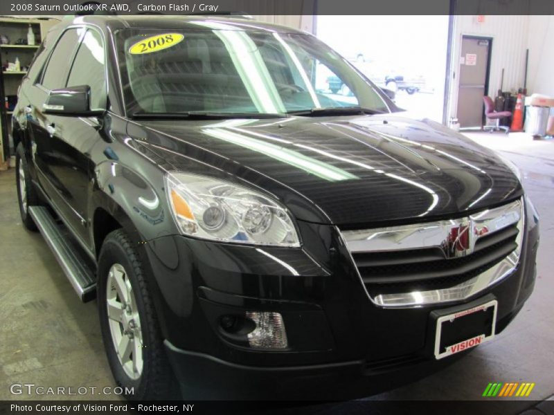 Carbon Flash / Gray 2008 Saturn Outlook XR AWD