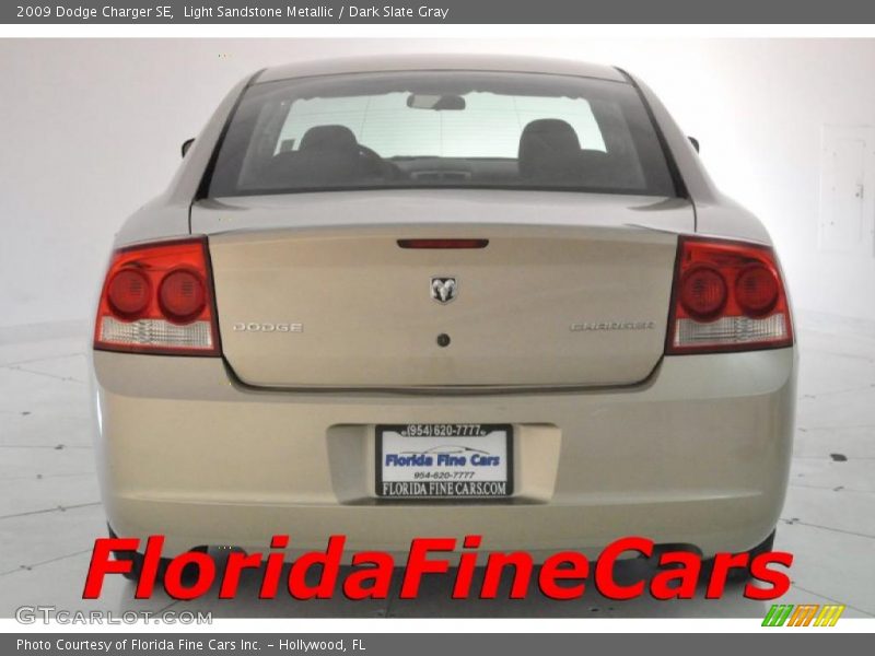 Light Sandstone Metallic / Dark Slate Gray 2009 Dodge Charger SE