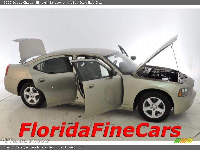 Light Sandstone Metallic / Dark Slate Gray 2009 Dodge Charger SE