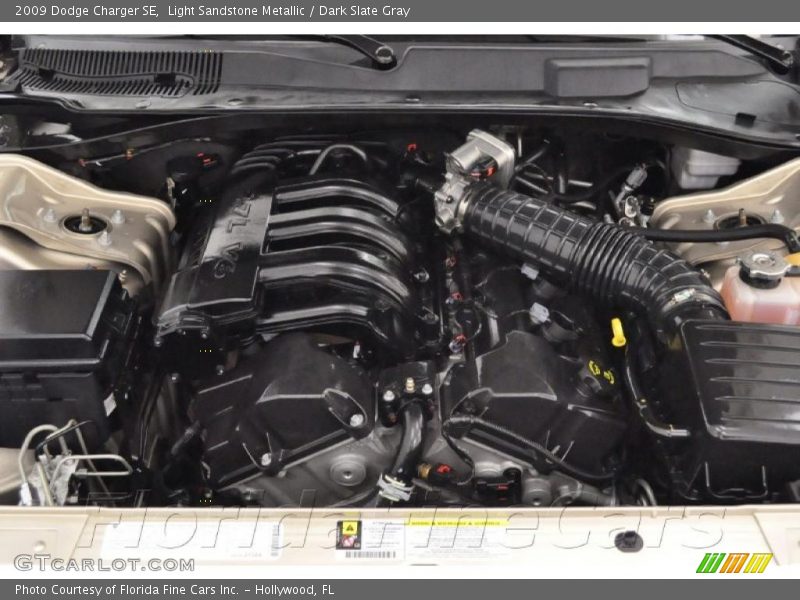 Light Sandstone Metallic / Dark Slate Gray 2009 Dodge Charger SE