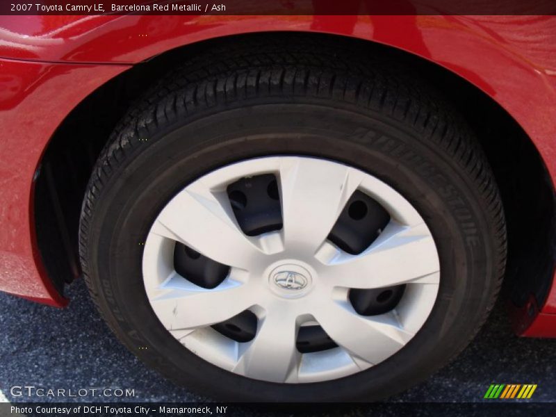 Barcelona Red Metallic / Ash 2007 Toyota Camry LE