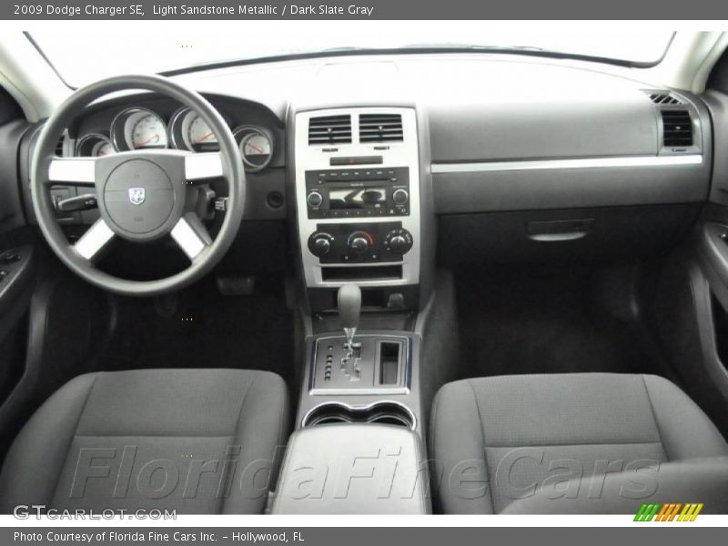 Light Sandstone Metallic / Dark Slate Gray 2009 Dodge Charger SE