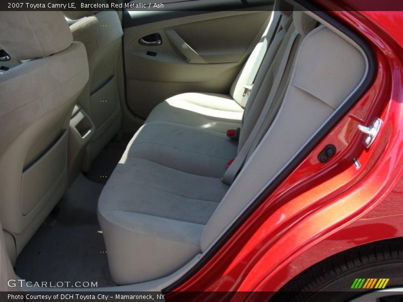 Barcelona Red Metallic / Ash 2007 Toyota Camry LE
