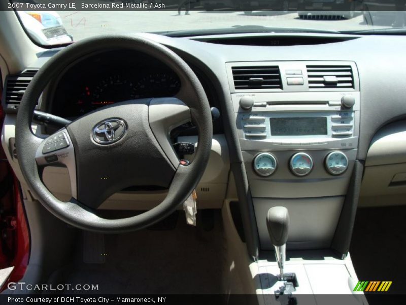 Barcelona Red Metallic / Ash 2007 Toyota Camry LE