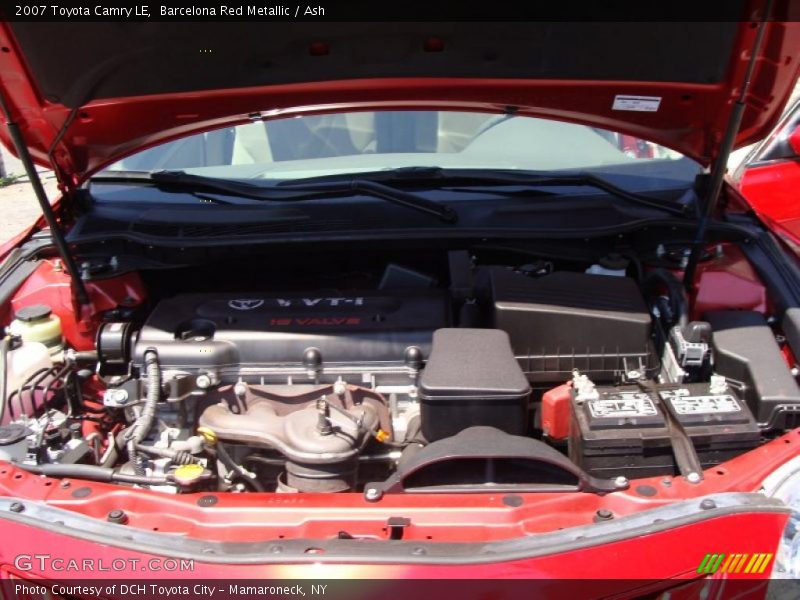 Barcelona Red Metallic / Ash 2007 Toyota Camry LE