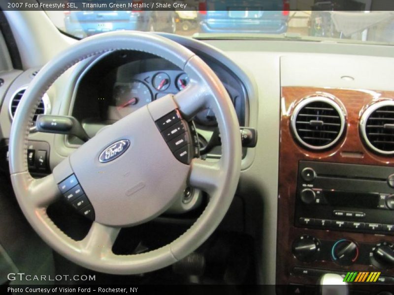 Titanium Green Metallic / Shale Grey 2007 Ford Freestyle SEL