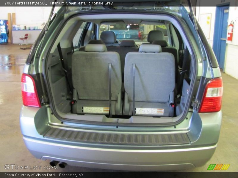 Titanium Green Metallic / Shale Grey 2007 Ford Freestyle SEL