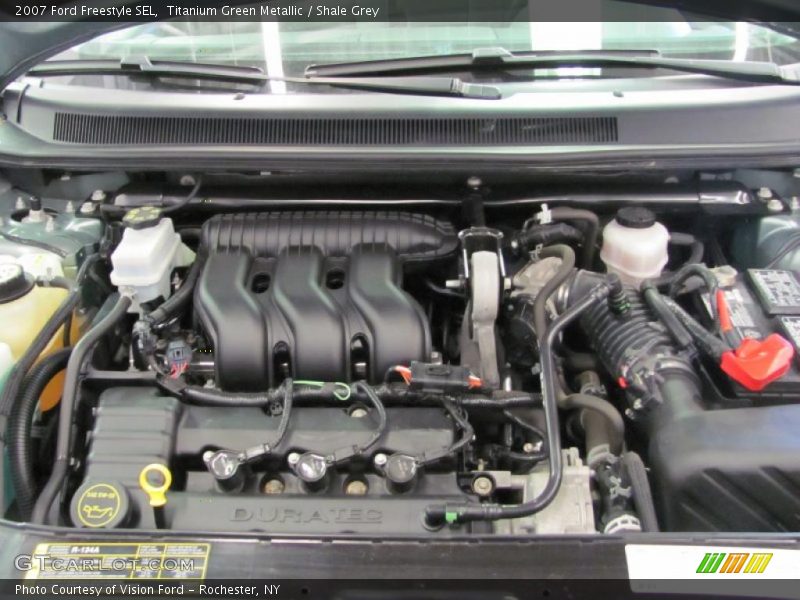 Titanium Green Metallic / Shale Grey 2007 Ford Freestyle SEL