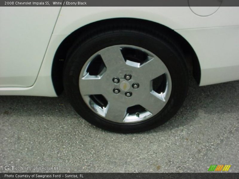 White / Ebony Black 2008 Chevrolet Impala SS