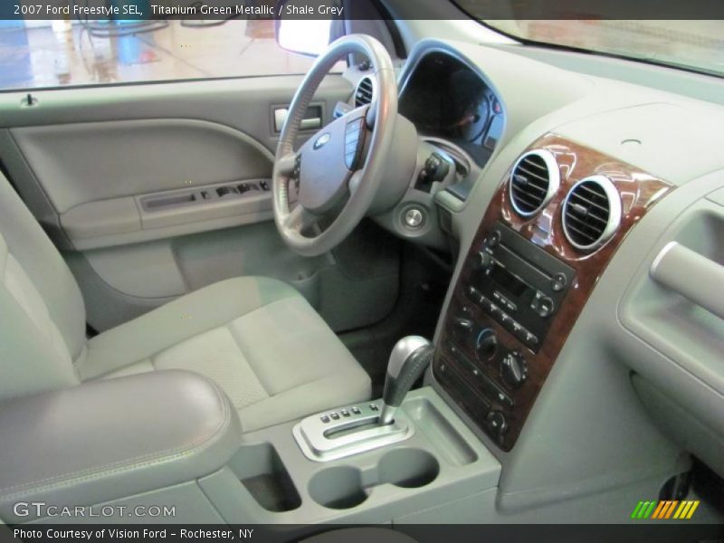 Titanium Green Metallic / Shale Grey 2007 Ford Freestyle SEL