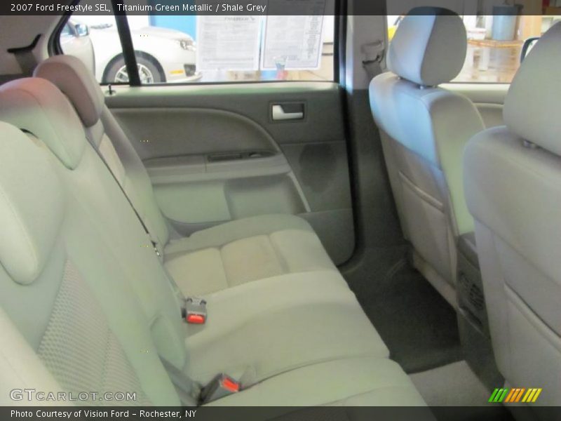 Titanium Green Metallic / Shale Grey 2007 Ford Freestyle SEL