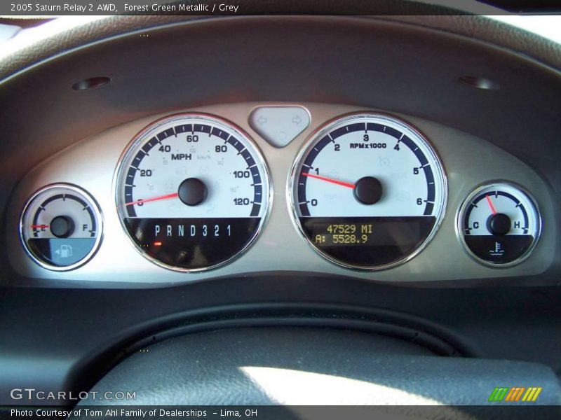 Forest Green Metallic / Grey 2005 Saturn Relay 2 AWD