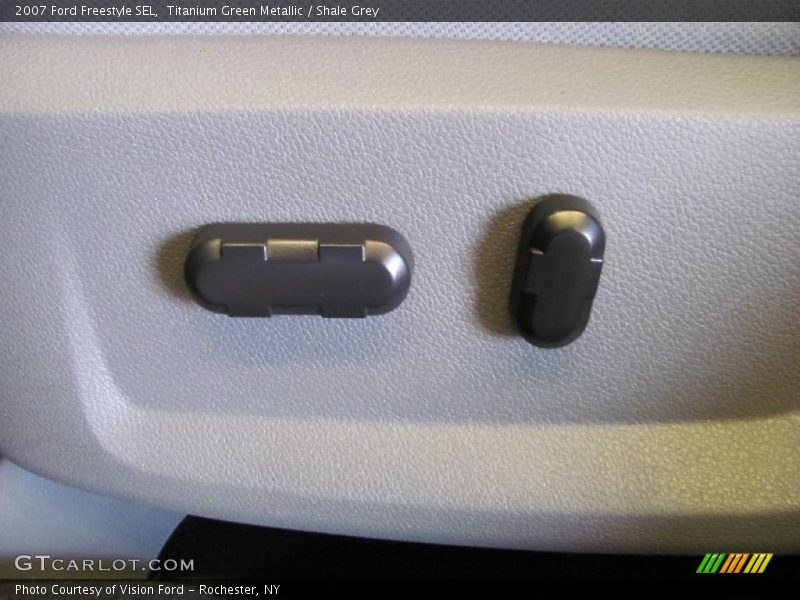 Titanium Green Metallic / Shale Grey 2007 Ford Freestyle SEL