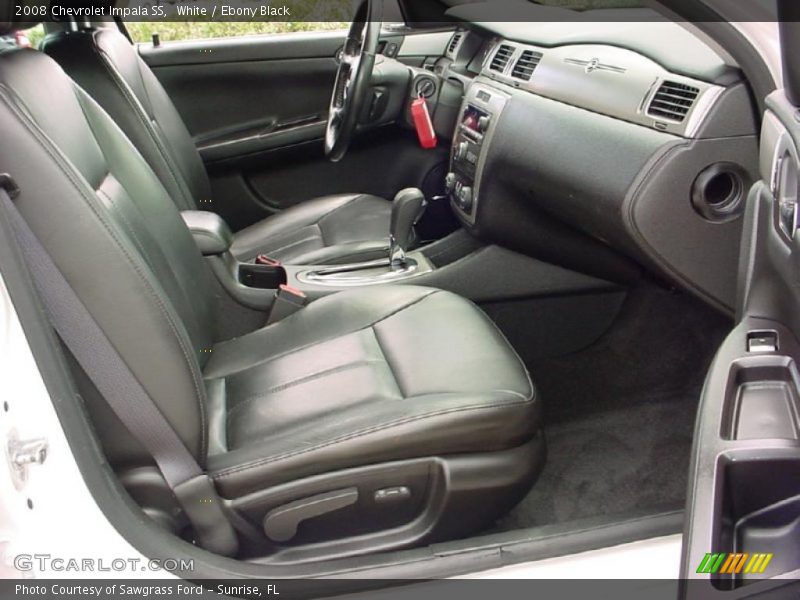 White / Ebony Black 2008 Chevrolet Impala SS