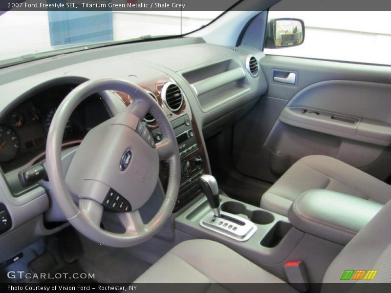 Titanium Green Metallic / Shale Grey 2007 Ford Freestyle SEL