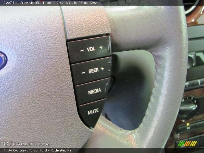 Titanium Green Metallic / Shale Grey 2007 Ford Freestyle SEL