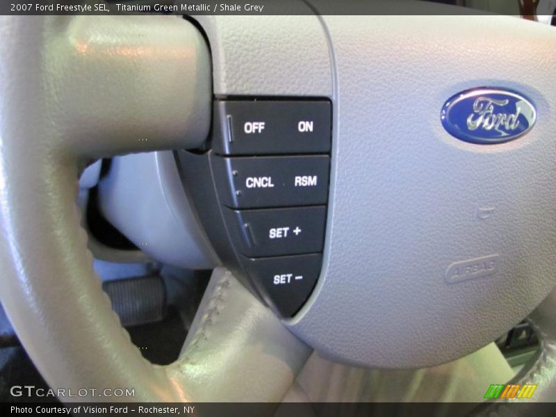 Titanium Green Metallic / Shale Grey 2007 Ford Freestyle SEL