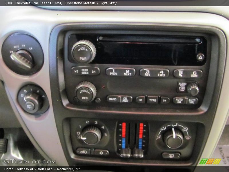 Silverstone Metallic / Light Gray 2008 Chevrolet TrailBlazer LS 4x4