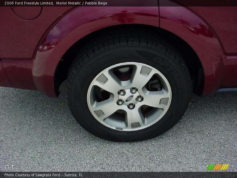 Merlot Metallic / Pebble Beige 2006 Ford Freestyle Limited