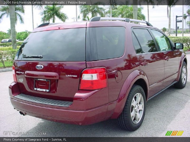Merlot Metallic / Pebble Beige 2006 Ford Freestyle Limited