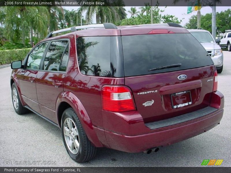 Merlot Metallic / Pebble Beige 2006 Ford Freestyle Limited