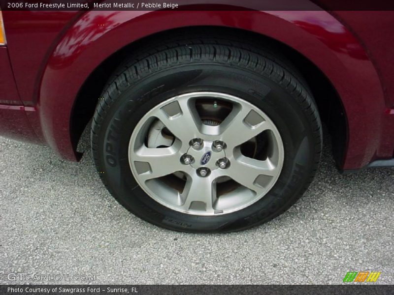 Merlot Metallic / Pebble Beige 2006 Ford Freestyle Limited