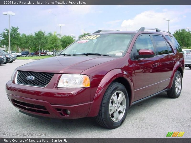 Merlot Metallic / Pebble Beige 2006 Ford Freestyle Limited