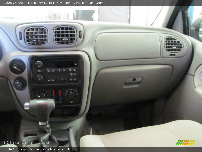 Silverstone Metallic / Light Gray 2008 Chevrolet TrailBlazer LS 4x4