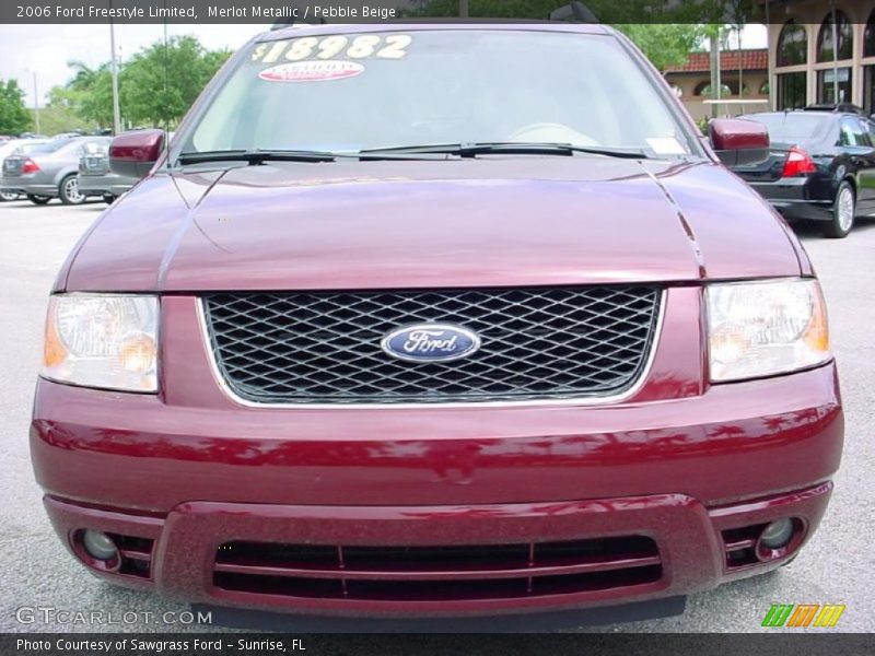 Merlot Metallic / Pebble Beige 2006 Ford Freestyle Limited