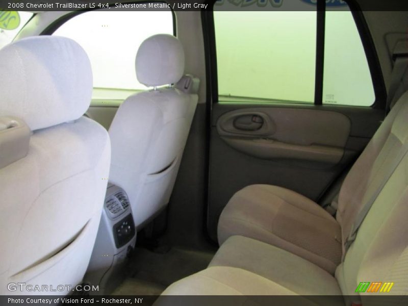 Silverstone Metallic / Light Gray 2008 Chevrolet TrailBlazer LS 4x4